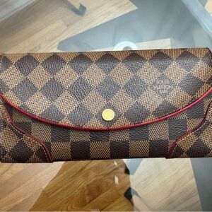 Louis Vuitton Caissa Ebene Long Wallet